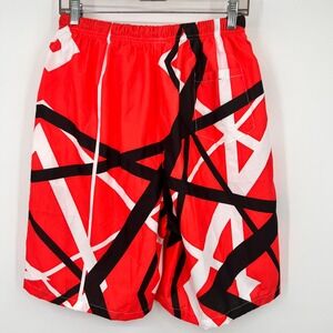 EVH Eddie Van Halen Frankenstein Board Shorts Stripes Large 28" 9" Inseam